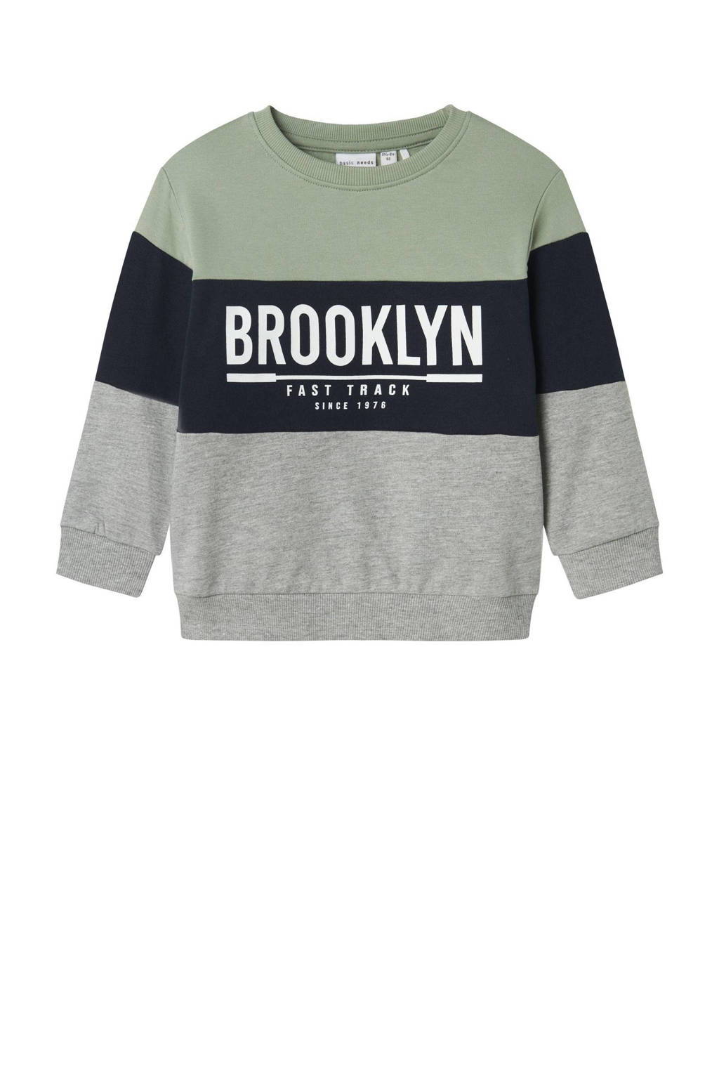 NAME IT sweater blauw