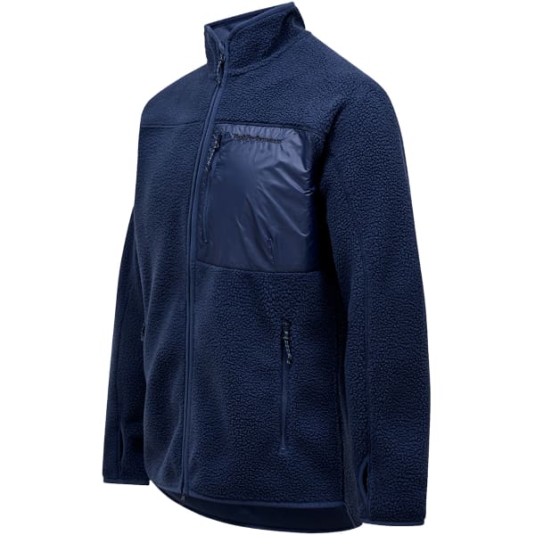 Veste polaire PEAK PERFORMANCE M PILE ZIP JACKET BLUE SHADOW