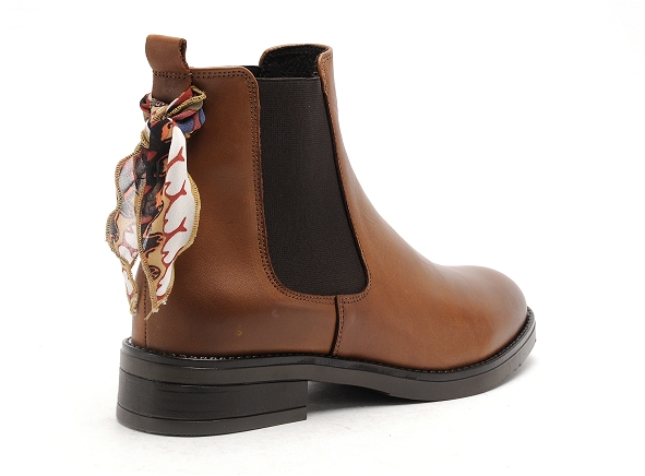 Goodstep boots bottine plates femme vanda 4510 marron