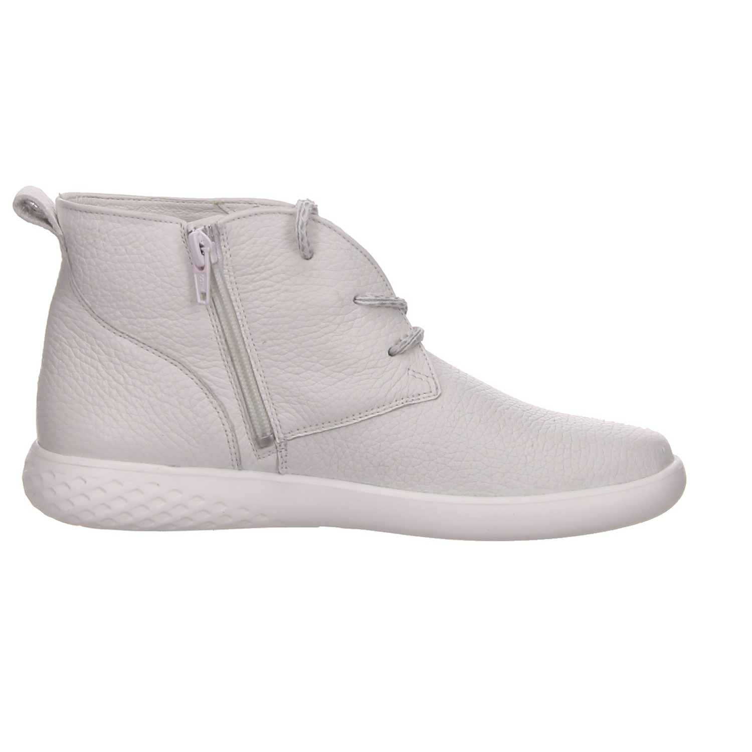 Waldläufer Knöchelschuh weiß weiss/weiss kombi