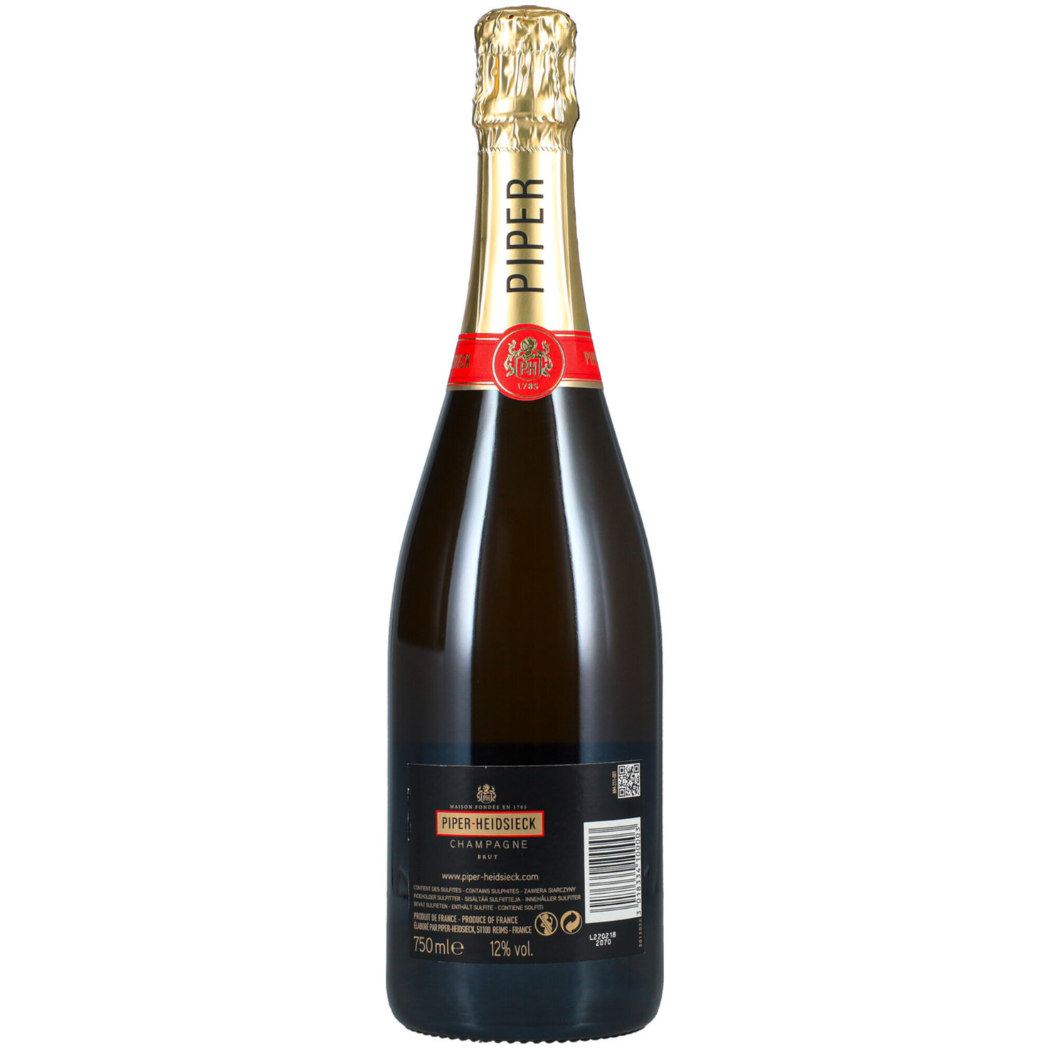 Champagne AOC Cuvée Brut Piper-Heidsieck -75cl
