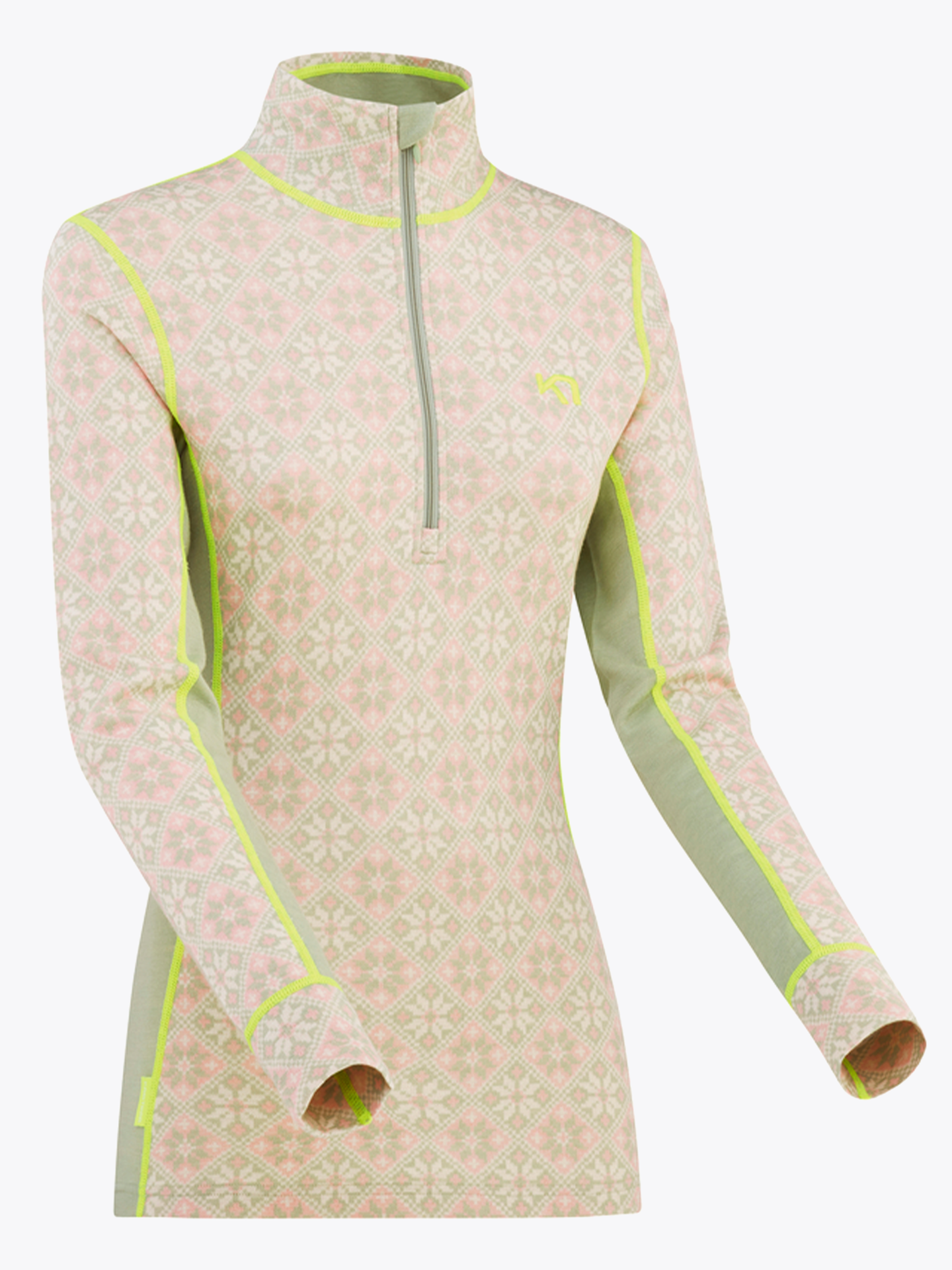 Rose Half Zip