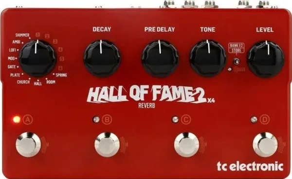 TC Electronic TC Electronic Hall Of Fame Reverb 2 X4 - Rumklang med TonePrint-teknologi