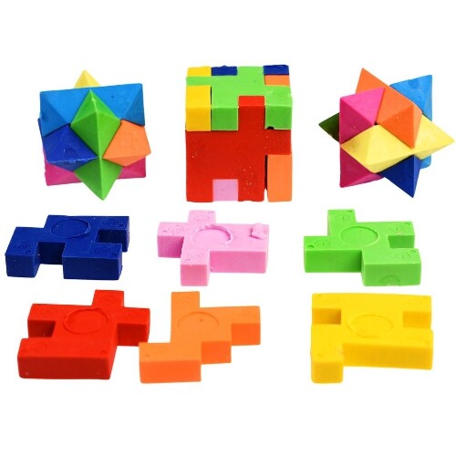 Rex london gummetjes 3D puzzels - 4st
