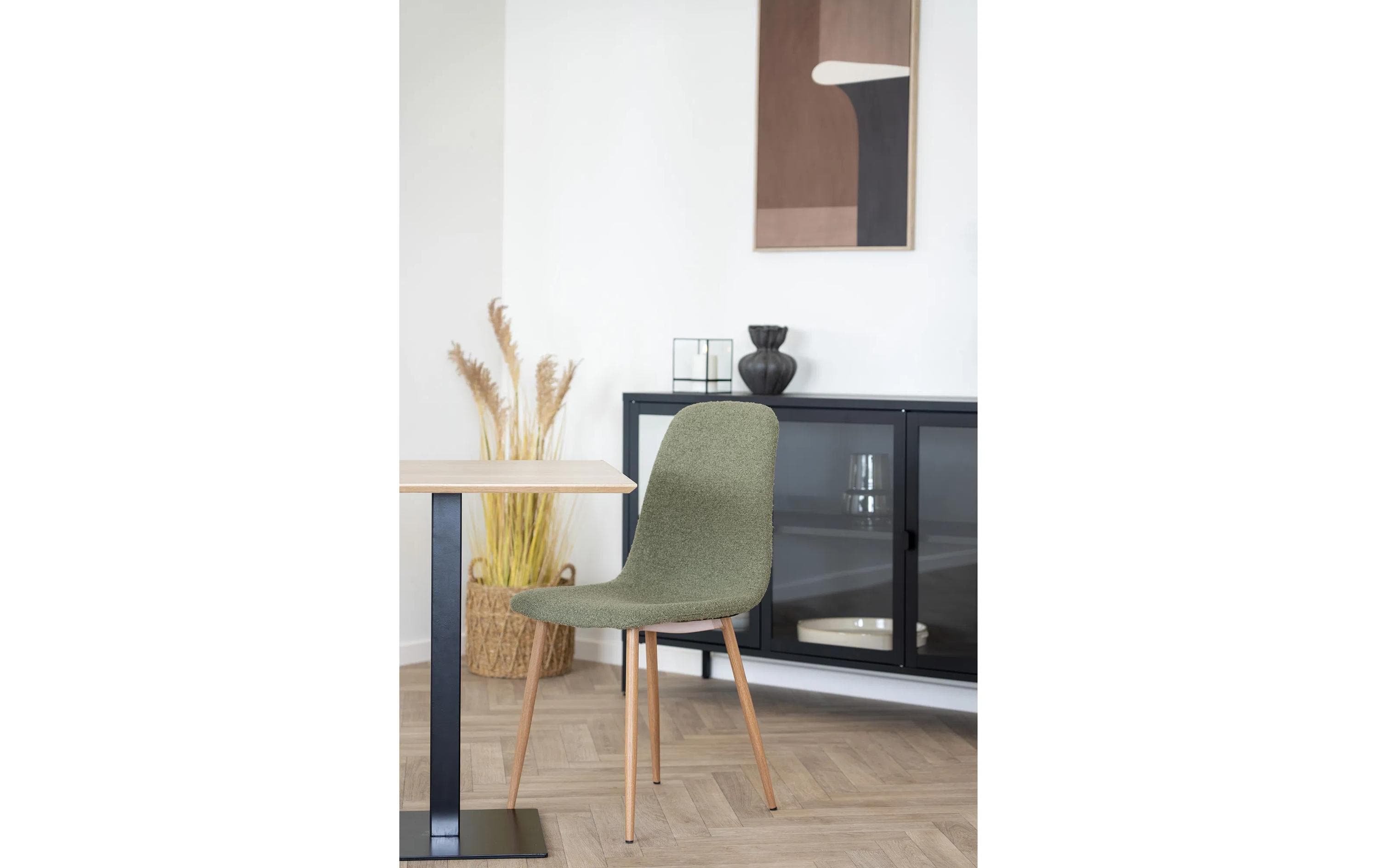 Stuhl Stockholm 2 Stück, 86 x 50 cm, Dunkelgrün<br>Stabile Esszimmerstühle