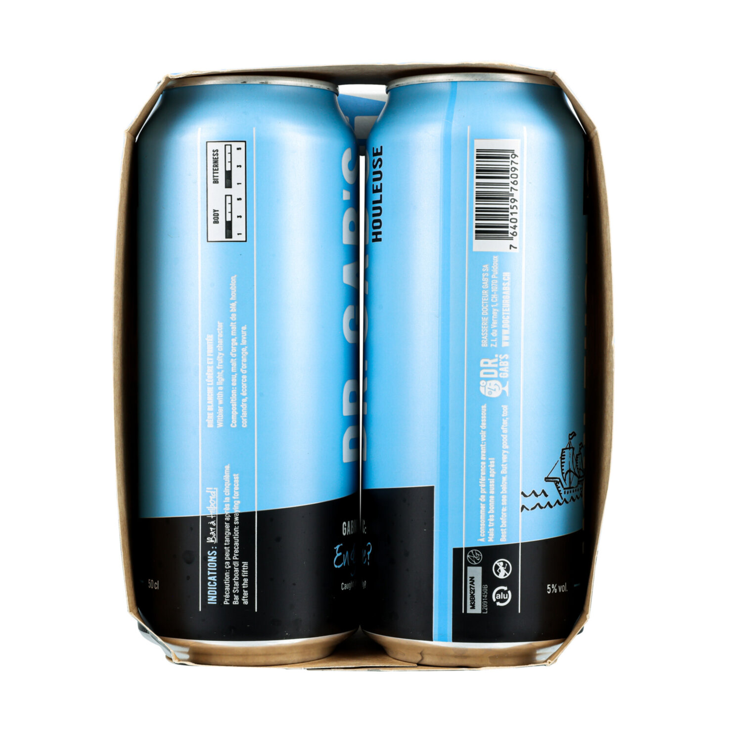 Docteur Gab's Houleuse Dose 4x50cl -200cl
