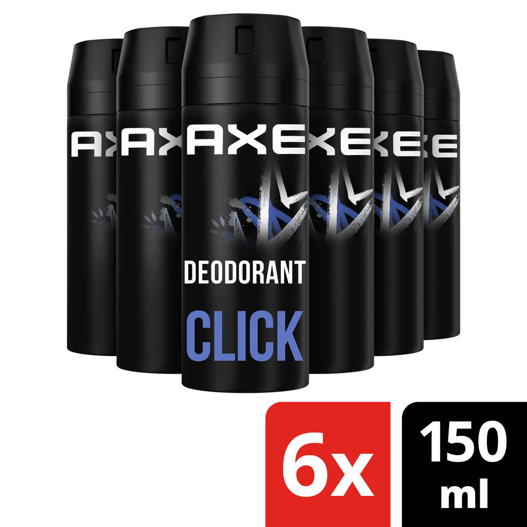 Click deodorant bodyspray - 6 x 150 ml