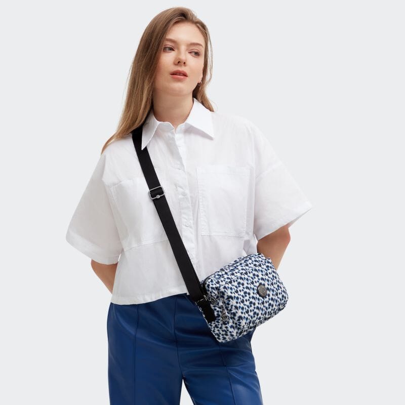 Kipling Abanu M Crossbody Schoudertas Curious Leopard