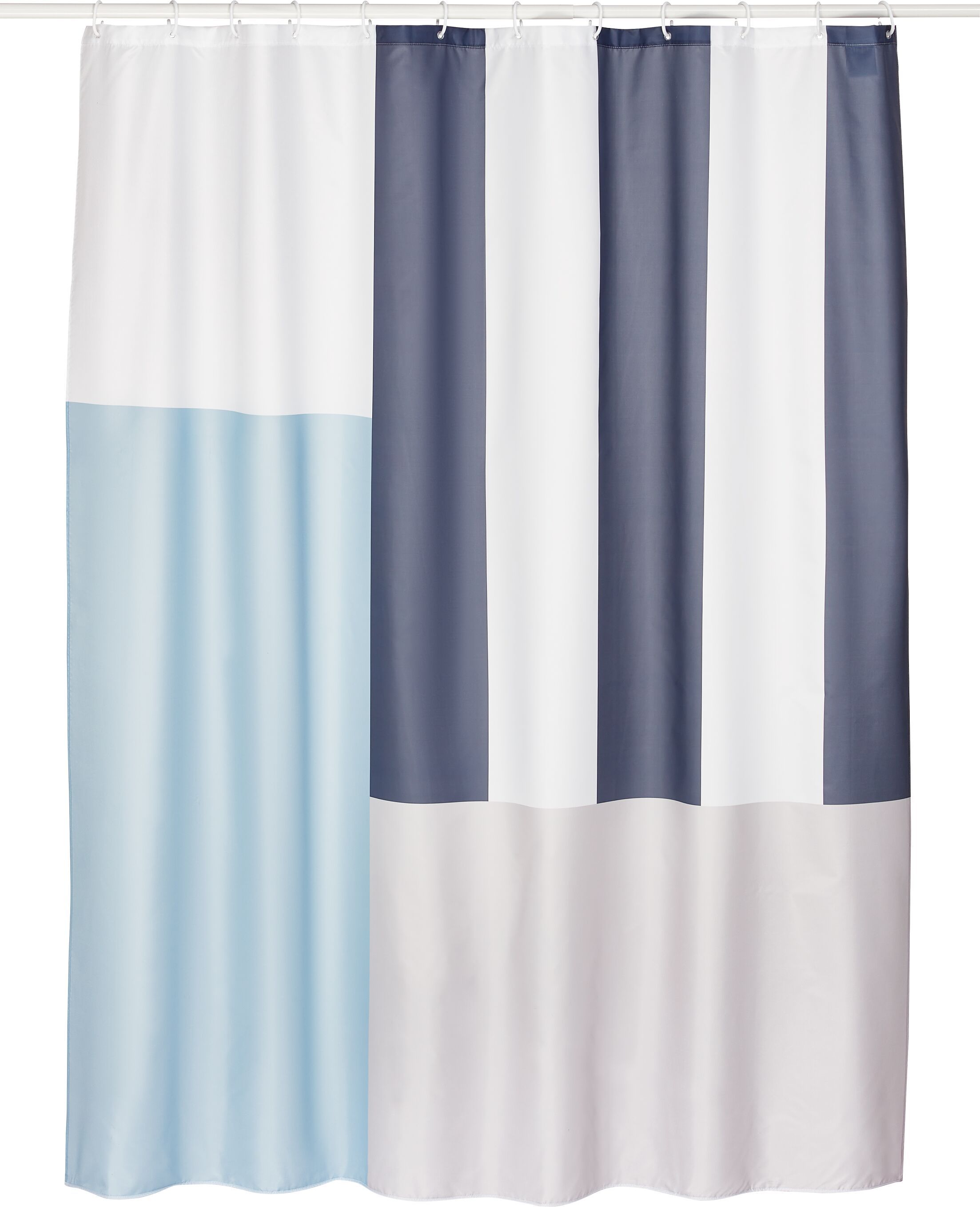 GIA Duschvorhang - Blau / B: 180.0 cm x H: 200.0 cm