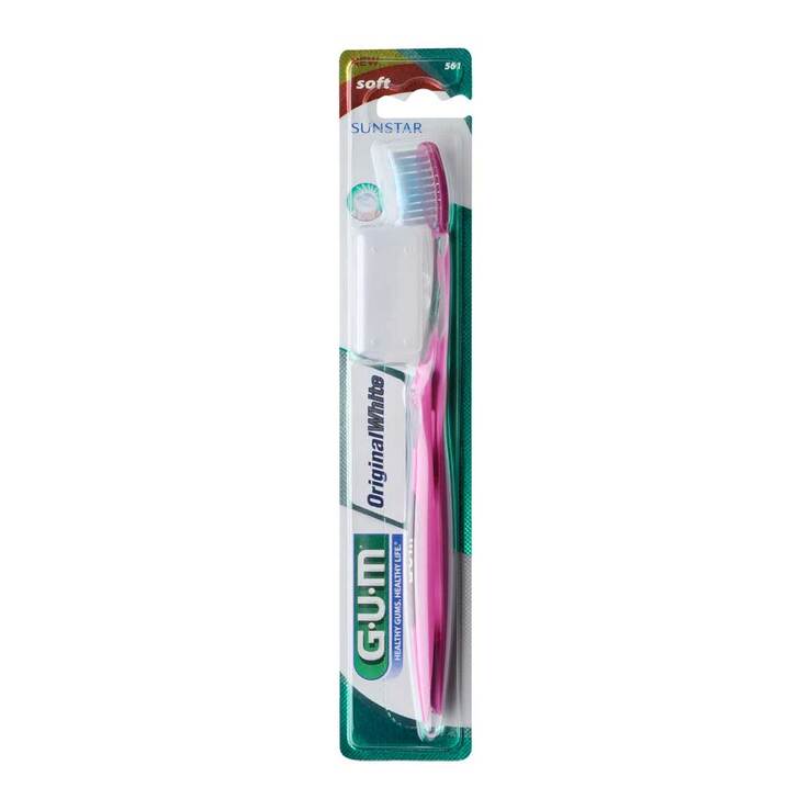 GUM Original White Zahnbürste weich, 1 St