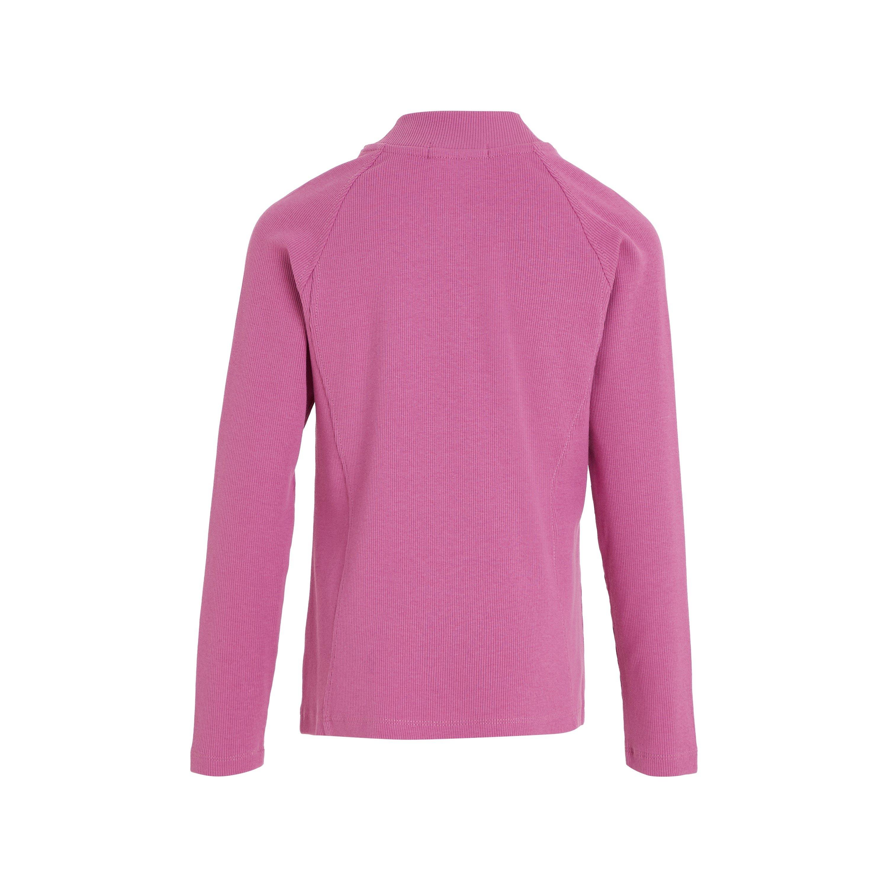 Calvin Klein Jeans HERO LOGO RIB ZIP UP LS TOP