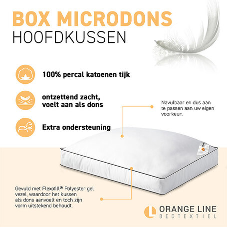 Hoofdkussen Box - Microdons