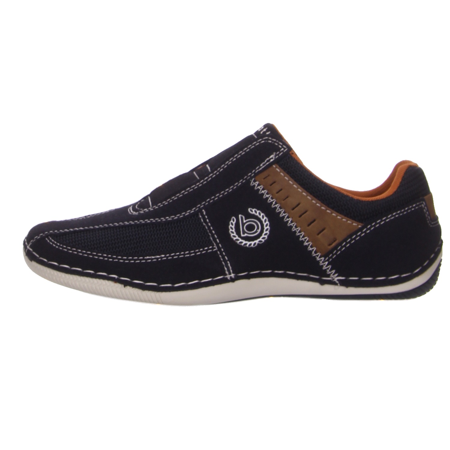 Bugatti Slipper dunkelblau blau