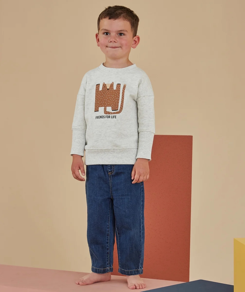 LE PANTALON ÉVOLUTIF DENIM EN COTON ET CHANVRE