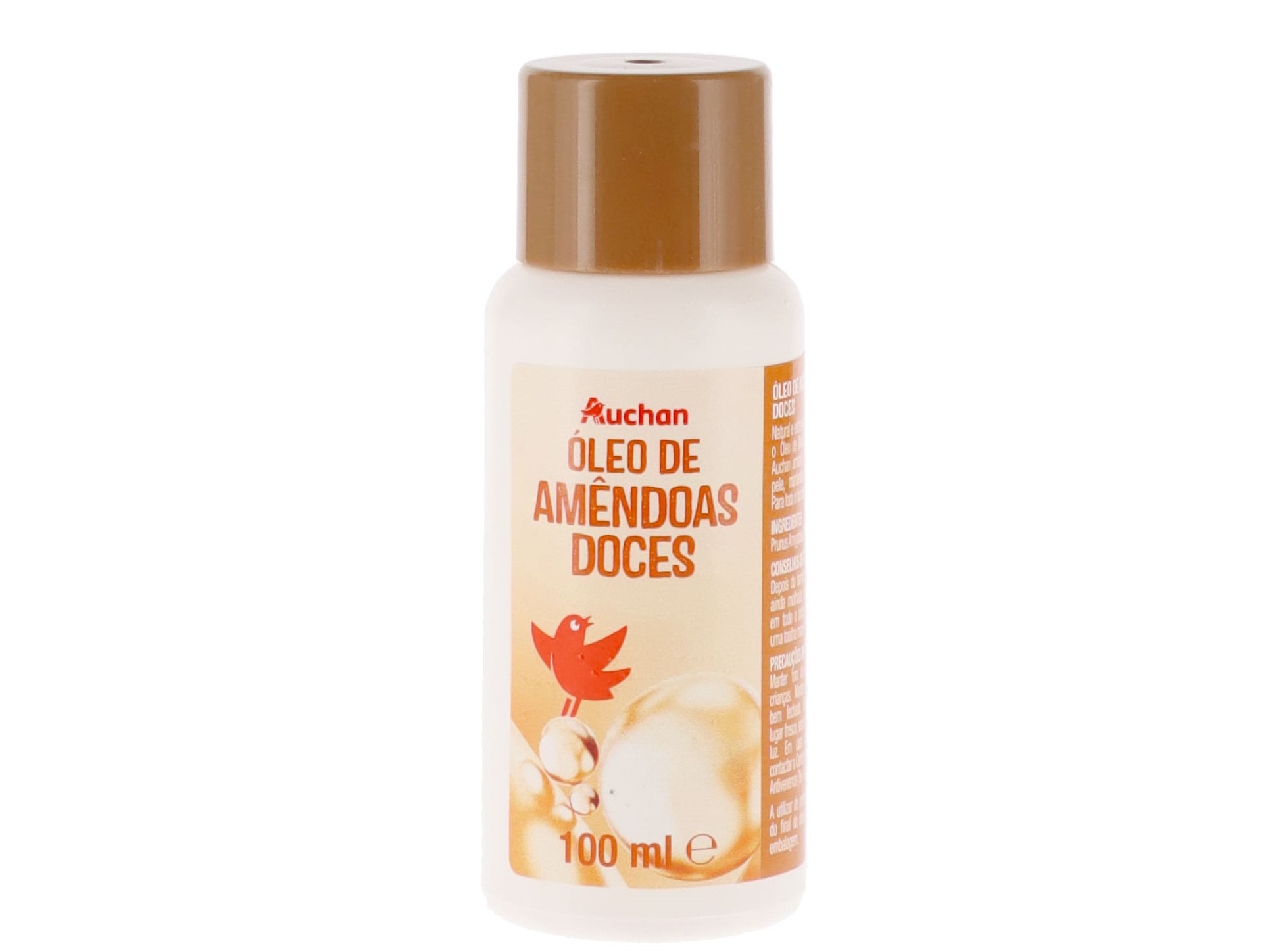 ÓLEO AUCHAN DE AMÊNDOAS DOCES 100ML