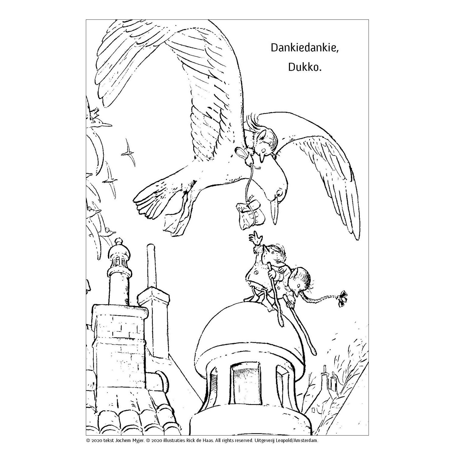 De Gorgels Kleurboek van Bobba & Belia