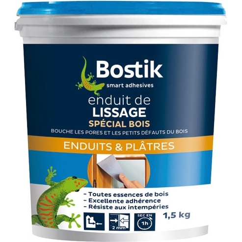 Enduit lissage spécial bois 1.5kg