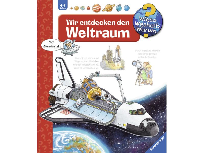 Ravensburger Kinder-Sachbuch WWW Wir entdecken den Weltraum Klappbuch
