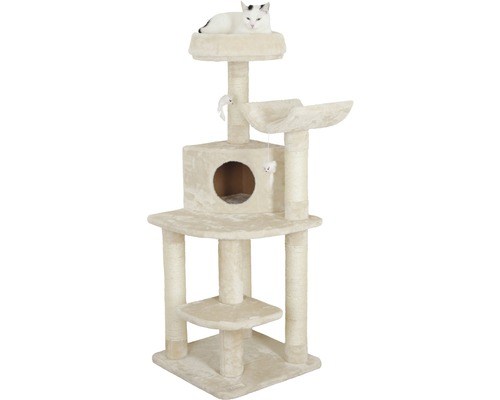 Zirconia kattenboom, 50x50x130 cm, beige