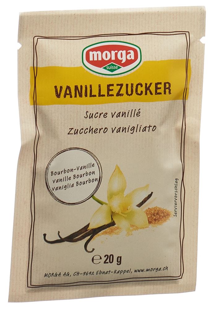 MORGA Vanillezucker<br>20 g, Bourbon