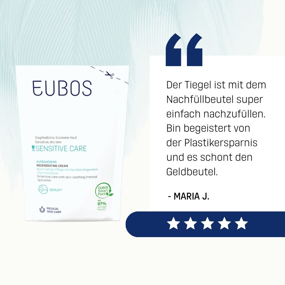 EUBOS® SENSITIVE CARE AUFBAUCREME NACHFÜLLBEUTEL
