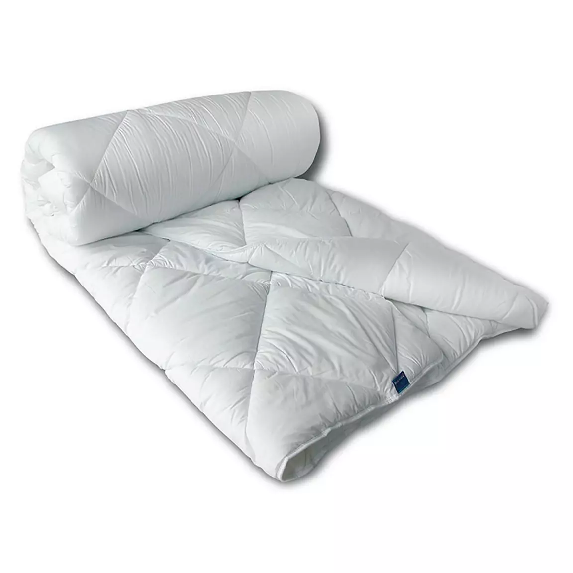 Couette Chaude (260 x 240 cm) Microfibre Lavable à 95°C Blanche