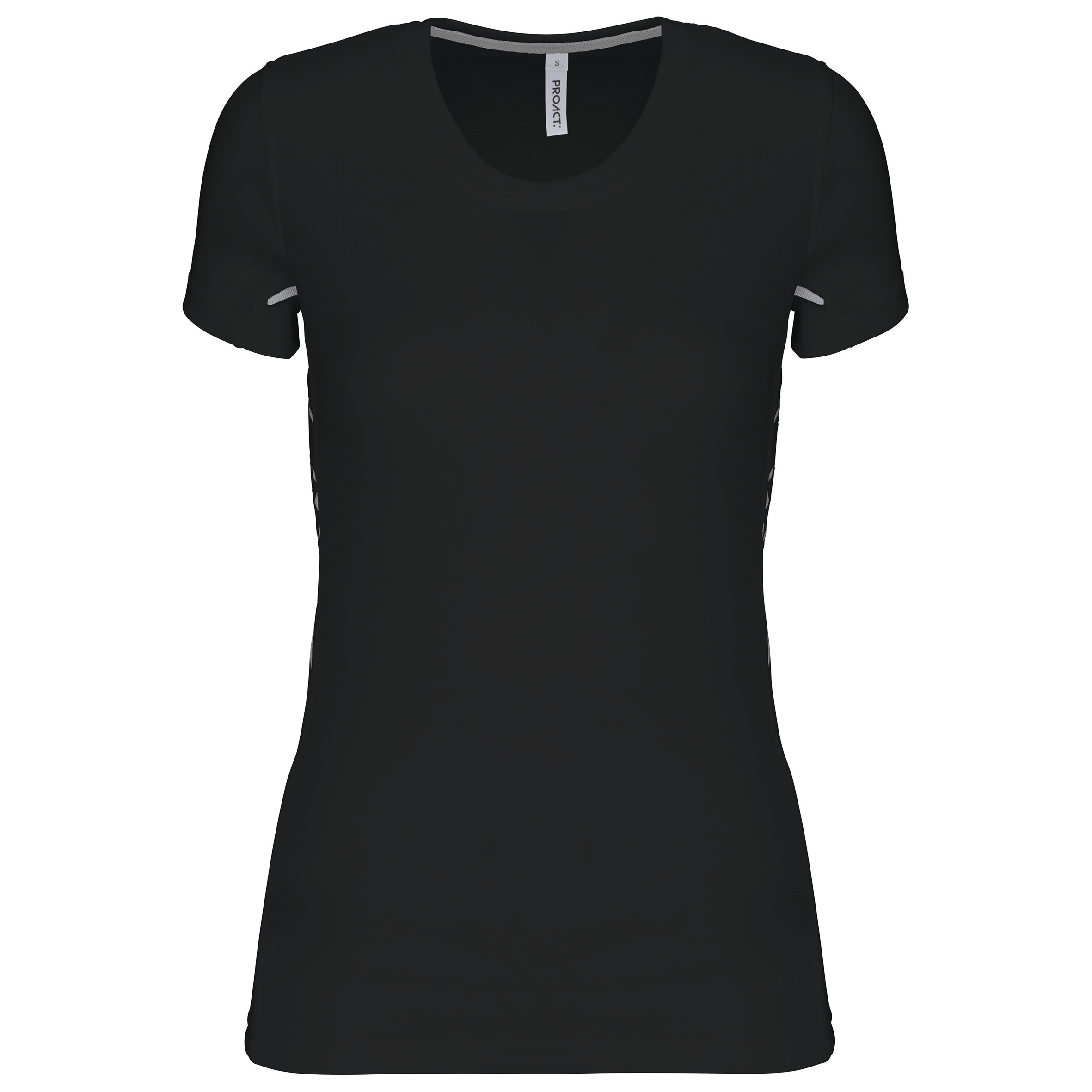 ProAct PA466 - T-SHIRT BI-MATIÈRE SPORT MANCHES COURTES FEMME