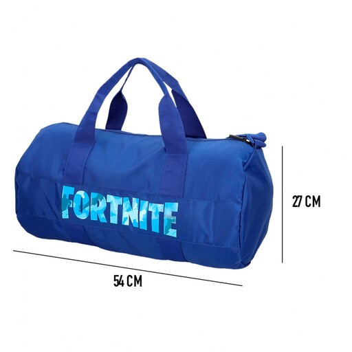 Mochila esportiva Fortnite azul 54x27 cm