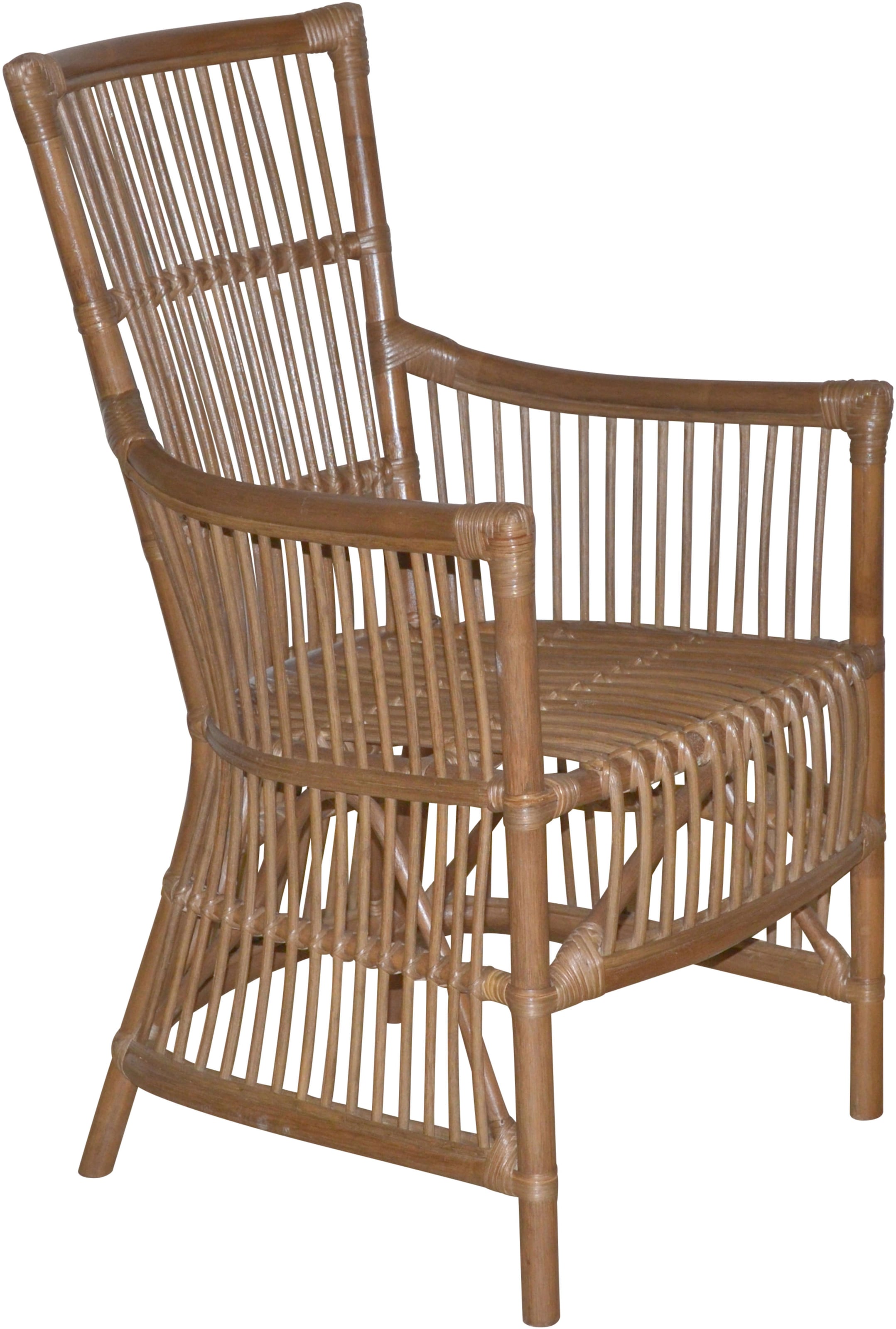 HOFMANN LIVING AND MORE Esszimmersessel 1 Stk. tlg. Handgeflochten, mit und ohne Sitzkissen lieferbar