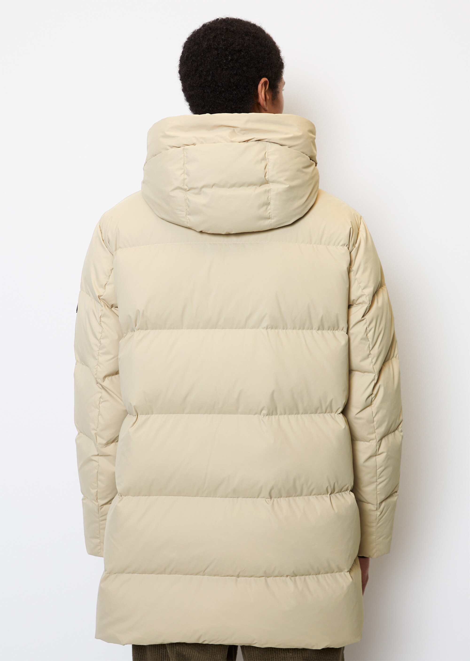 Puffer-Daunenjacke regular mit wasserabweisender Oberfläche