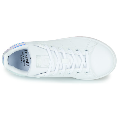 adidas Originals - STAN SMITH J ECO-RESPONSABLE - Blanc / Iridescent