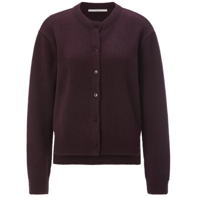 Damen Strickjacke, Bordeaux