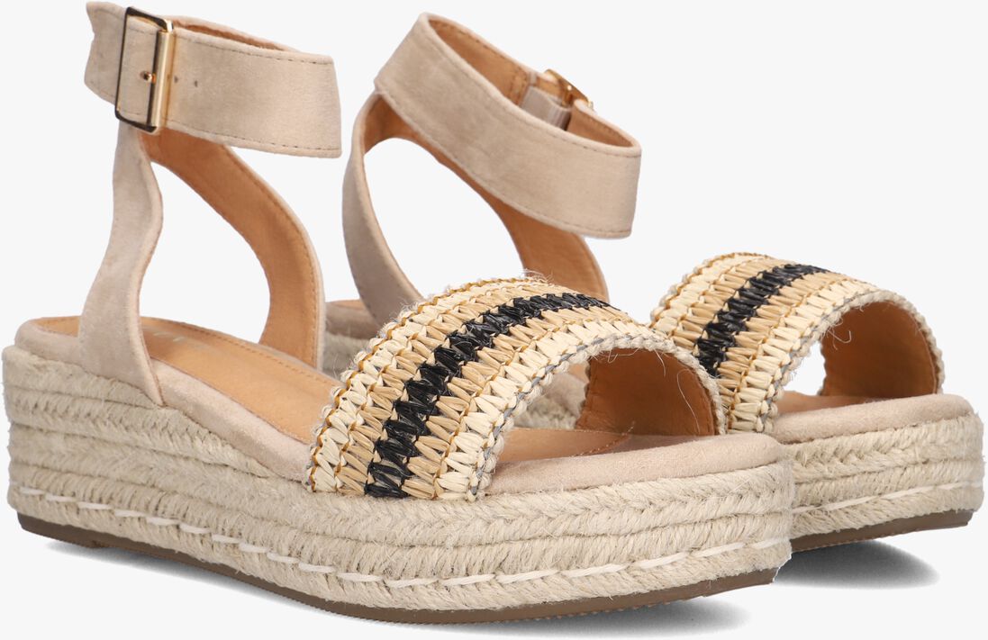 beige ayana sandalen met hak 0047-71