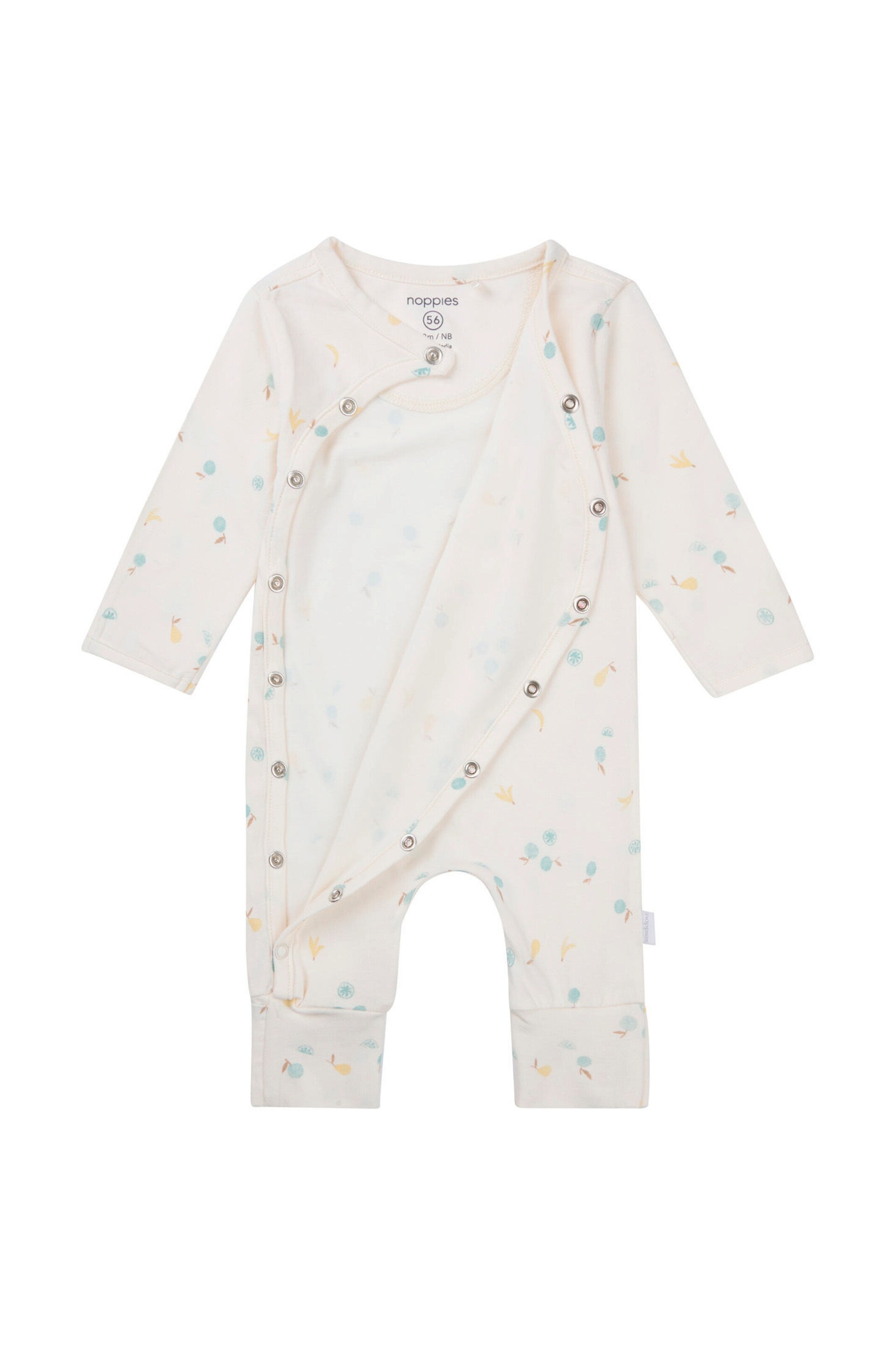 Noppies Baby Strampler Olmito Fruit pattern Off white