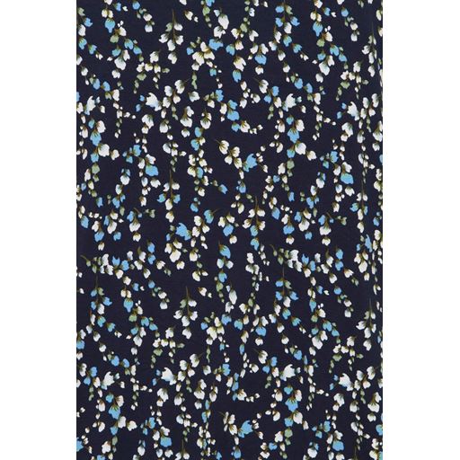 Fransa Blomstret Bluse, Navy Blazer Mix, L