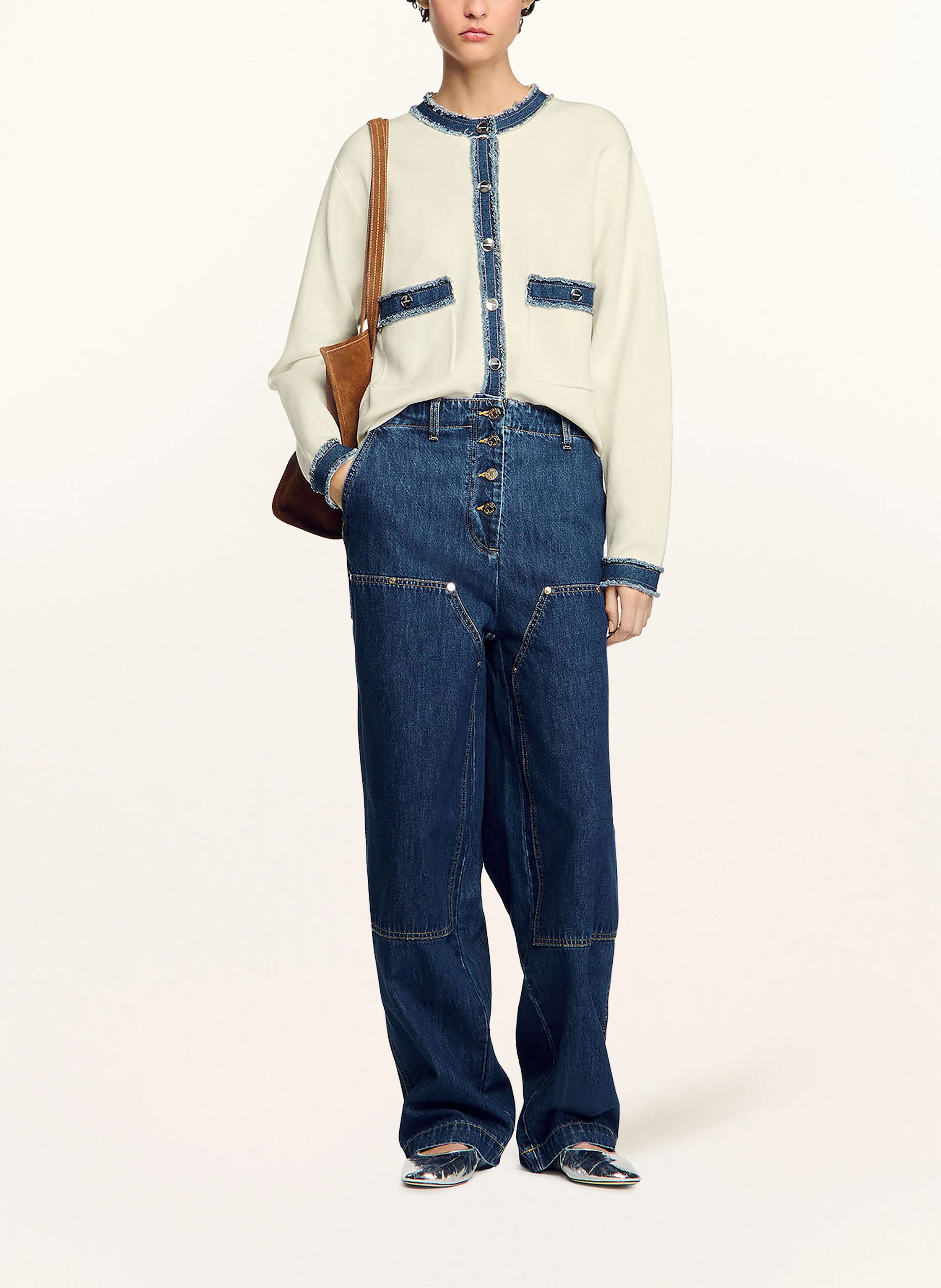 SANDRO Strickjacke