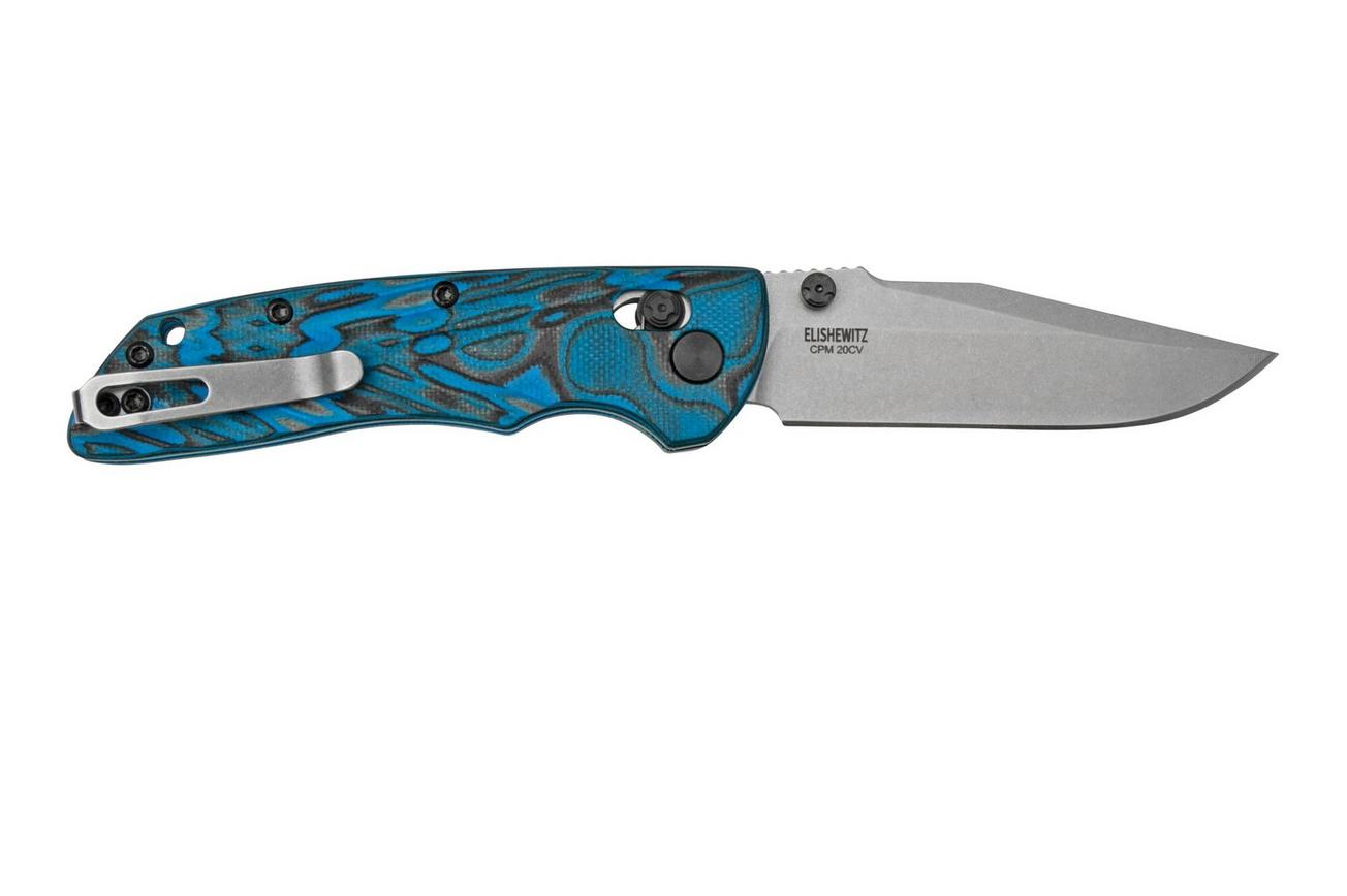 Hogue Deka 24273 G-Mascus Blue Lava G10, Allen Elishewitz, zakmes