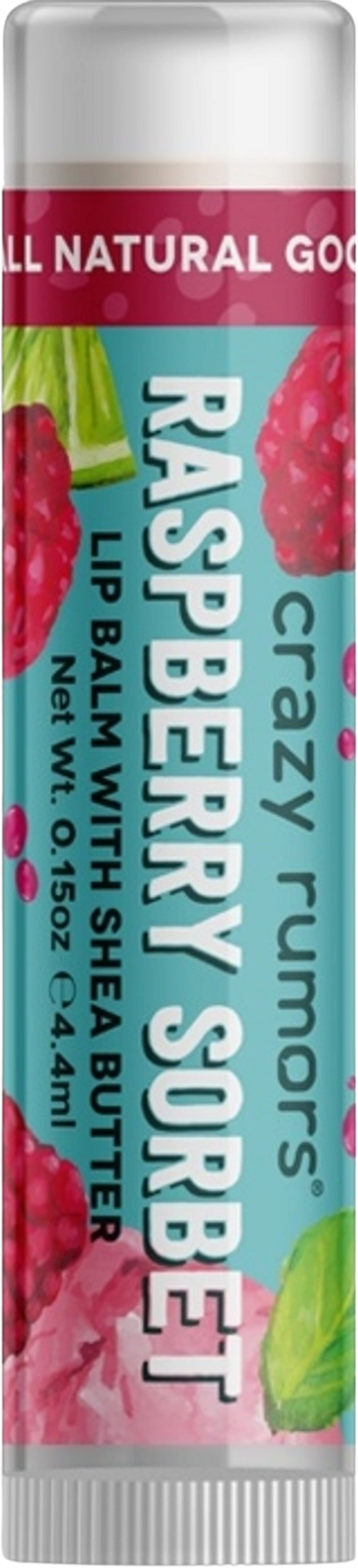 Crazy Rumors  Raspberry Sorbet Lip Balm, 4,25 g