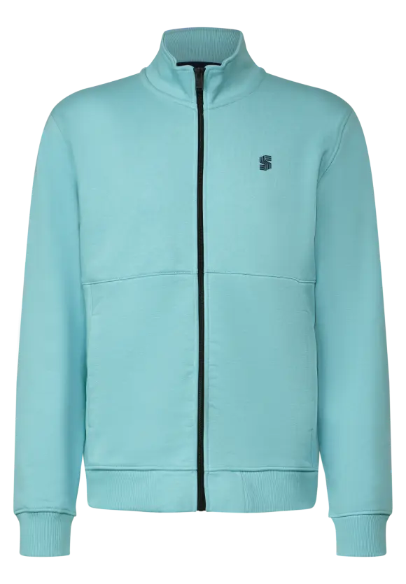 Troyer Sweatjacke - aurora turquoise