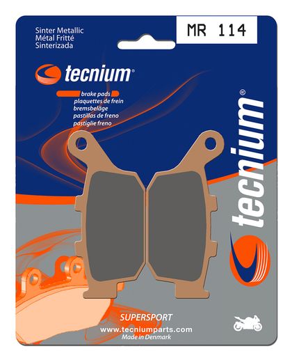 Plaquettes de freins Tecnium Performance métal fritté - MR114