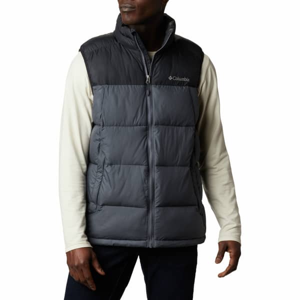 Doudoune ski COLUMBIA PIKE LAKE VEST BLACK GRAPHITE