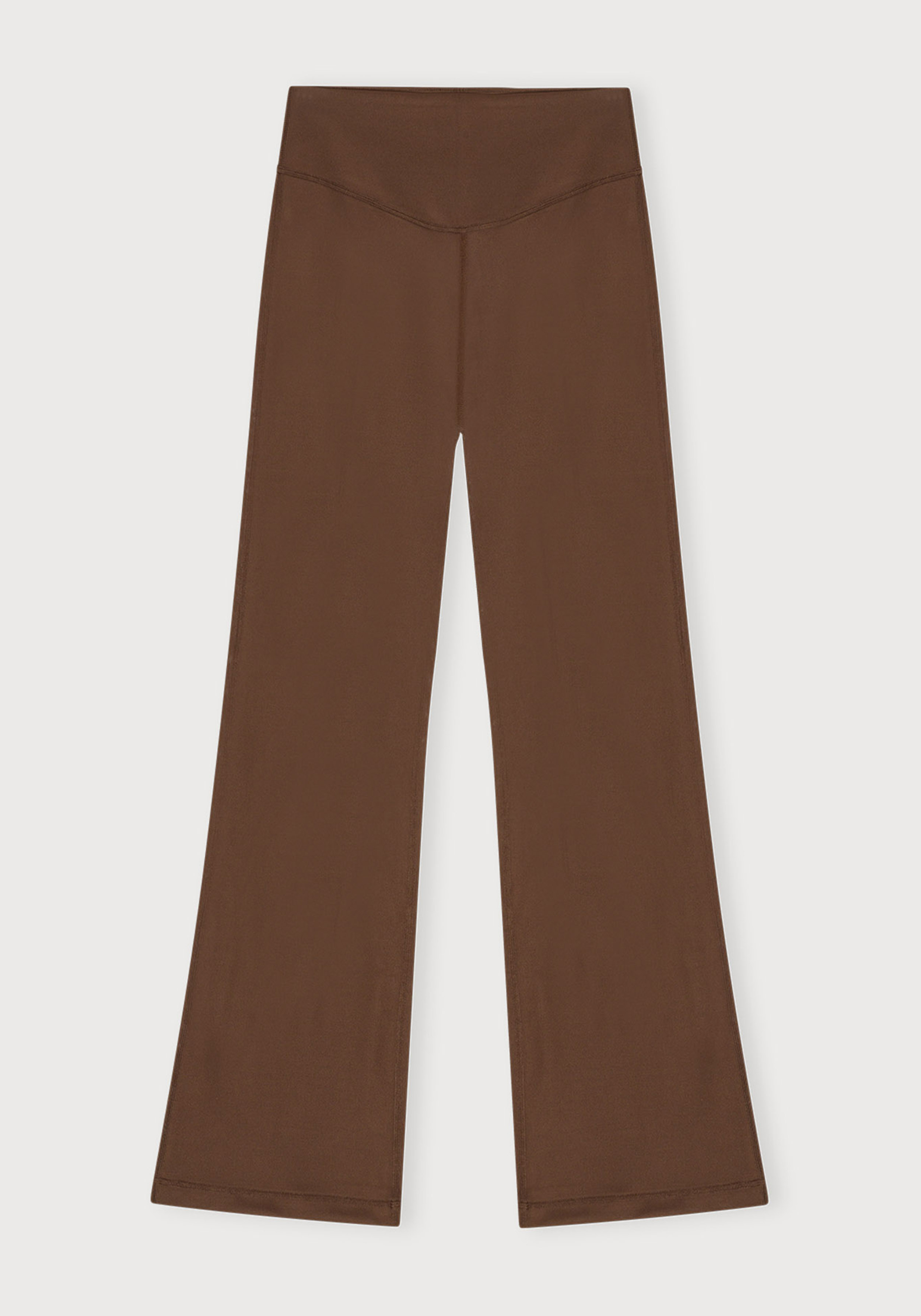 Organic Basics Sport-Leggings Flare Active Walnut