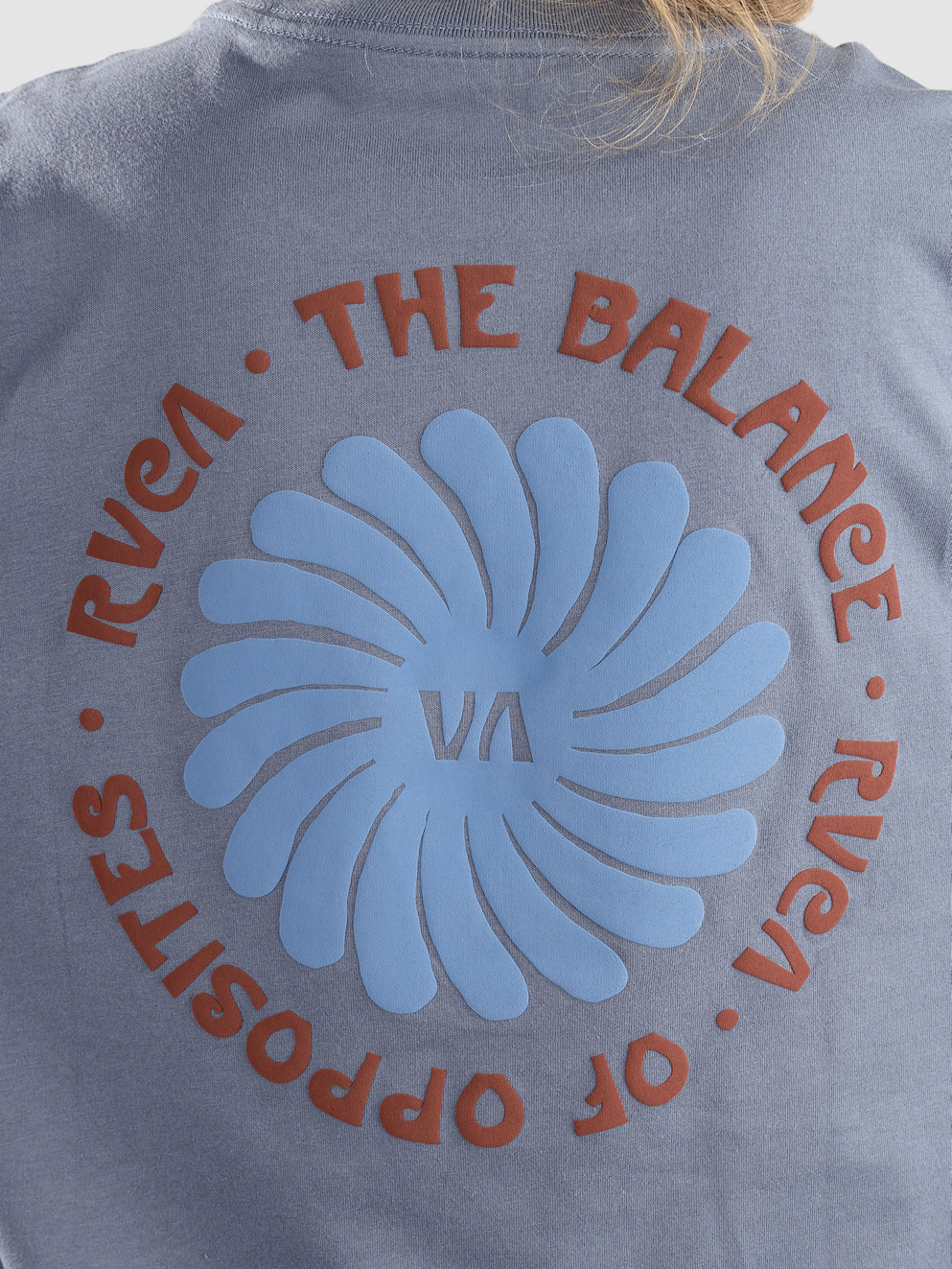 RVCA Spin T-Shirt flint stone