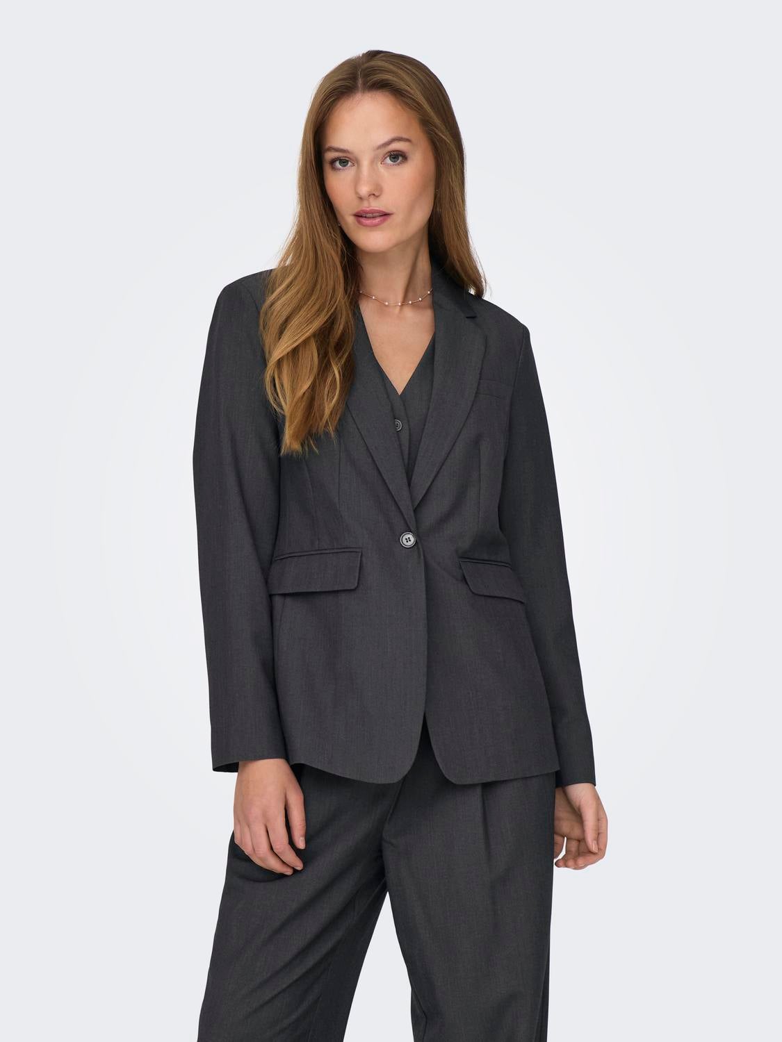 JDYCHERRY Blazer Dark Grey