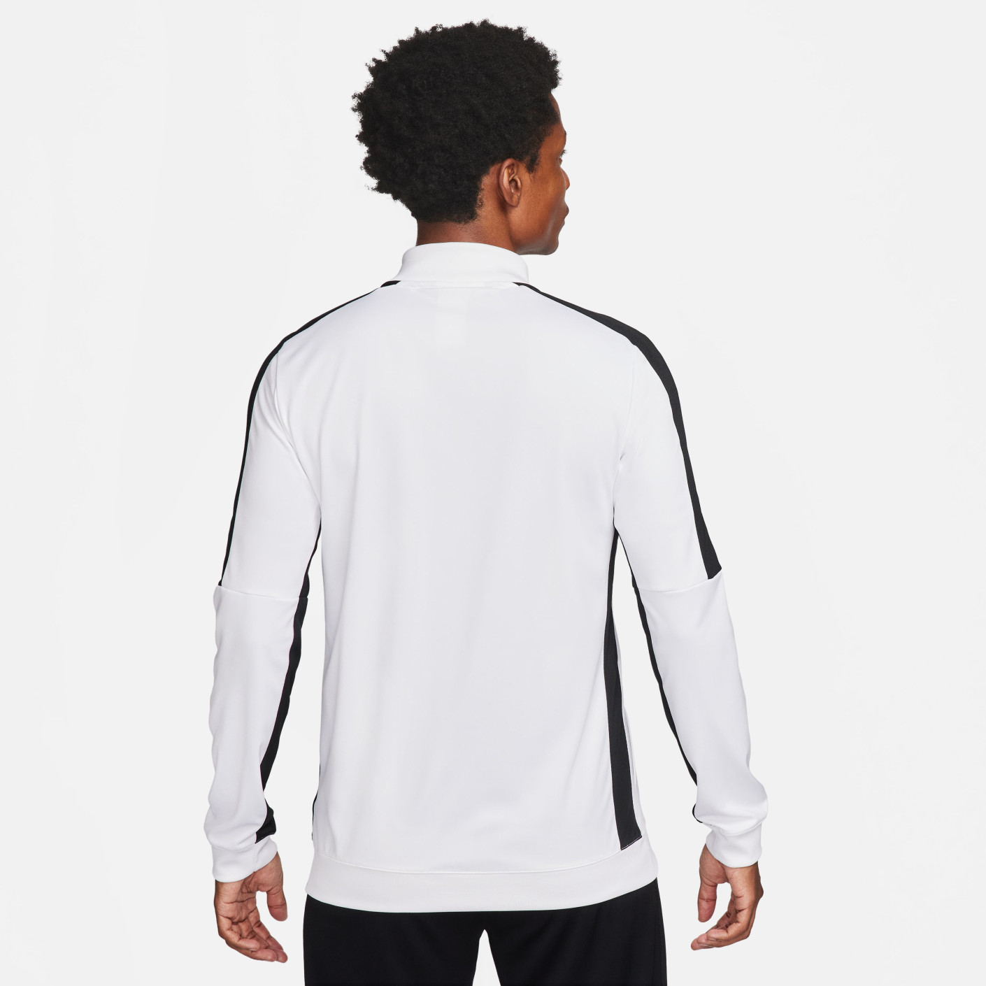 Nike Dri-FIT Academy 23 Trainingsjack Full-Zip Wit Zwart