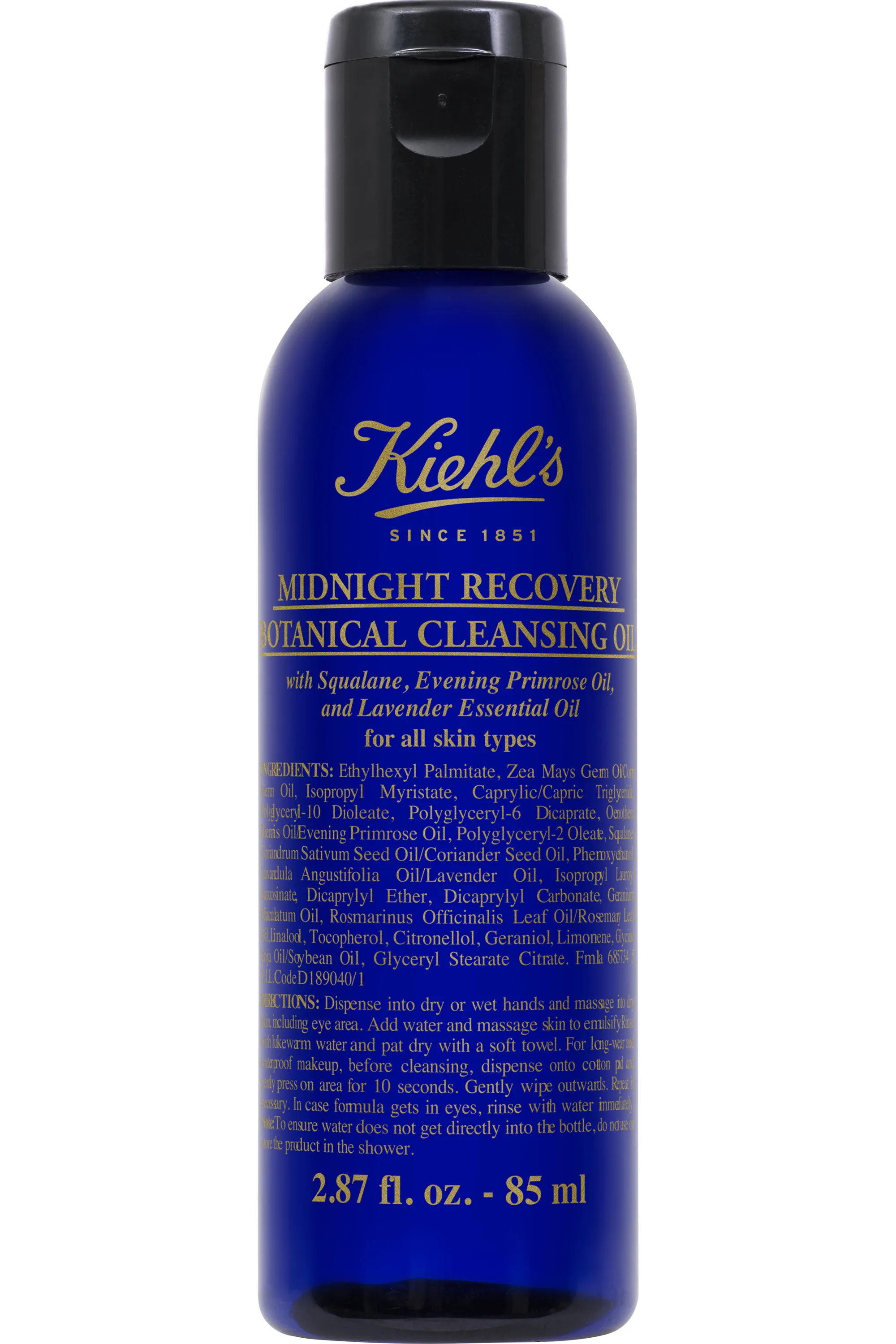 Kiehl's Huile démaquillante Midnight Recovery