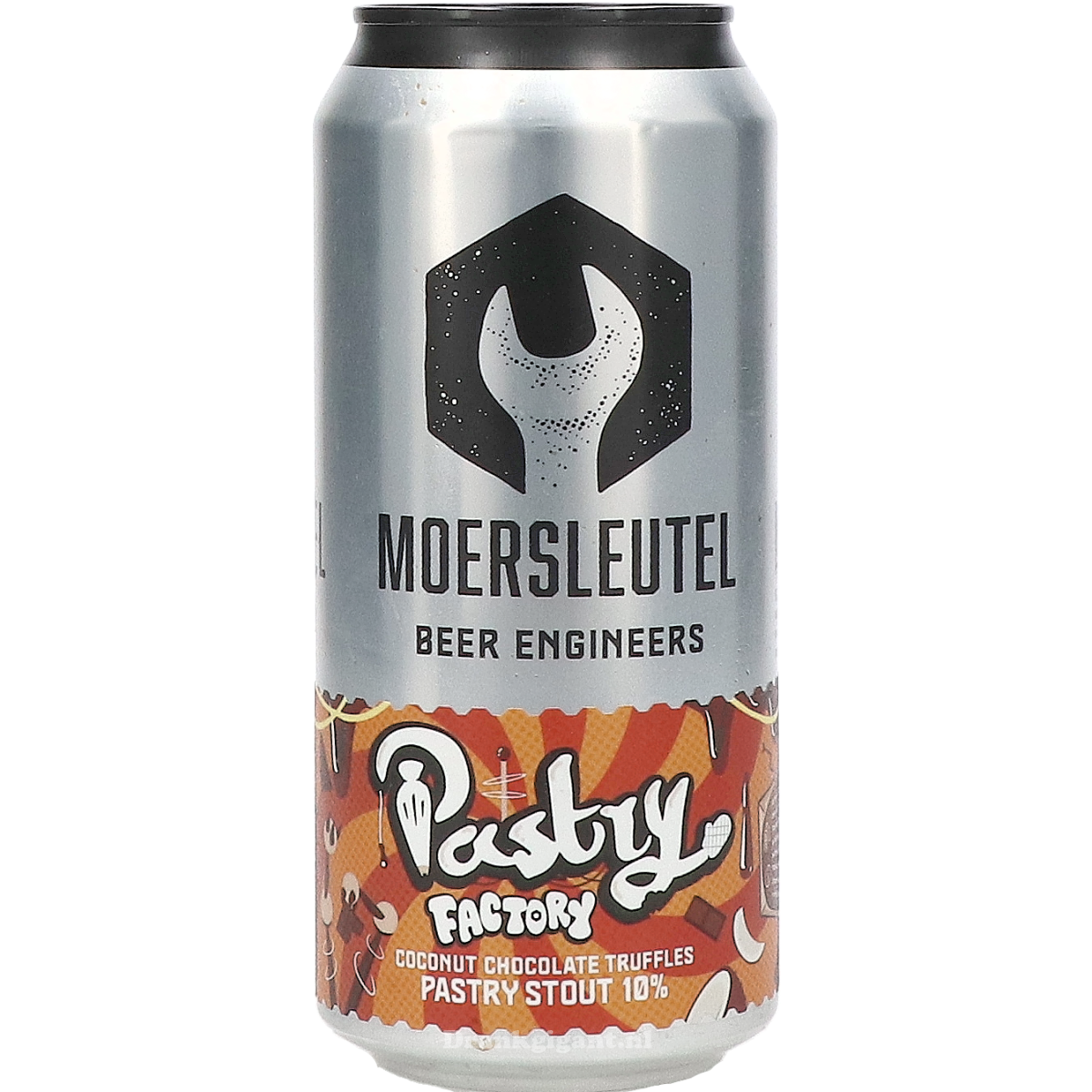 De Moersleutel Pastry Factory Coconut Chocolate Truffles Stout 44 cl
