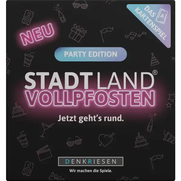 STADT LAND VOLLPFOSTEN PARTY EDITION - Jetzt geht's rund