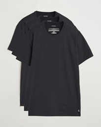 Calvin Klein 3-Pack Cotton Stretch Crew Neck T-Shirt White