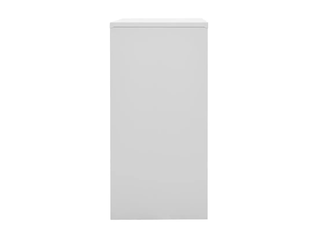 Armoires à casiers 5 pcs Gris clair et vert 90x45x92,5 cm Acier